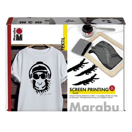 Marabu Siebdruck-Set Screen Printing